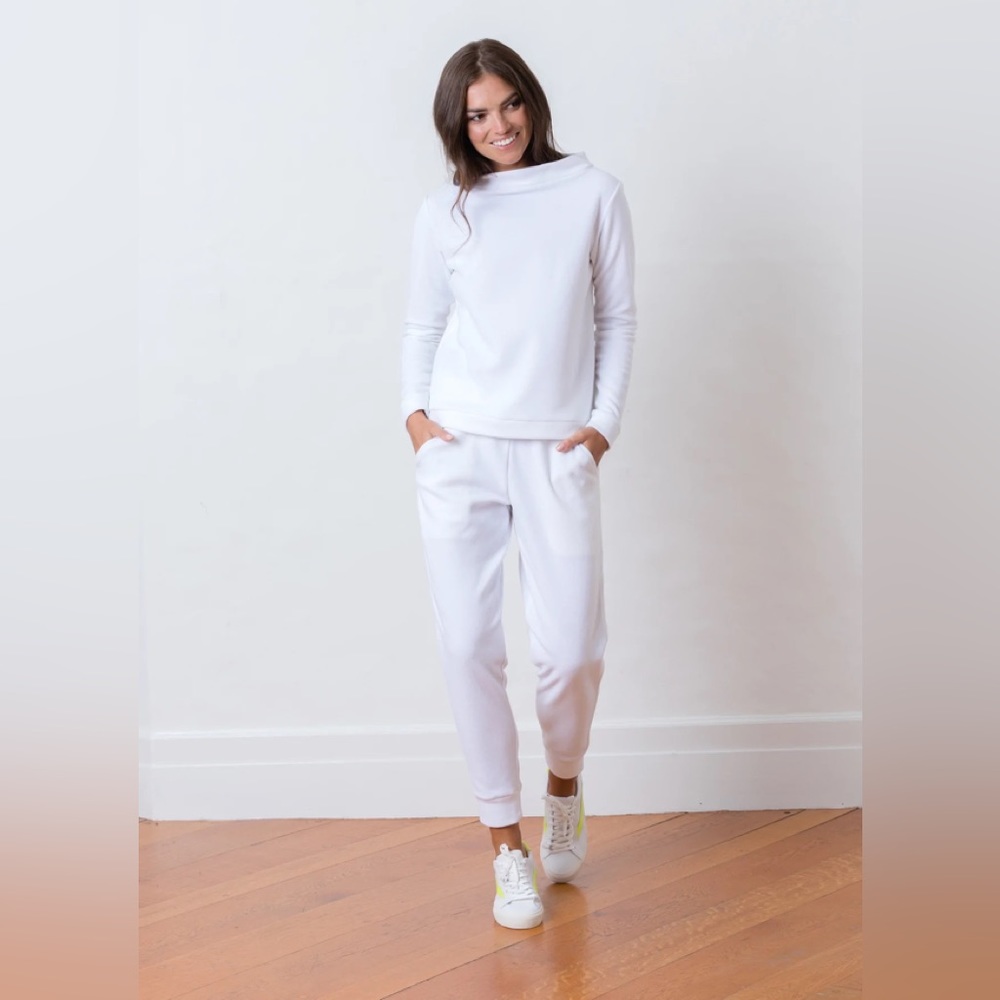 NWT Dudley stevens Jay Joggers in terry fleece size large 10-12